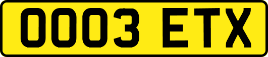 OO03ETX