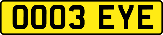 OO03EYE