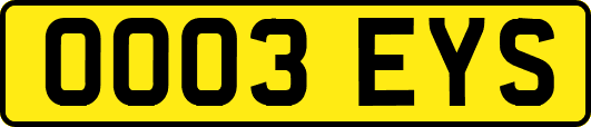 OO03EYS