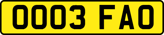 OO03FAO