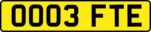OO03FTE