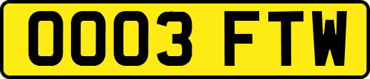OO03FTW