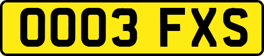 OO03FXS