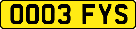 OO03FYS