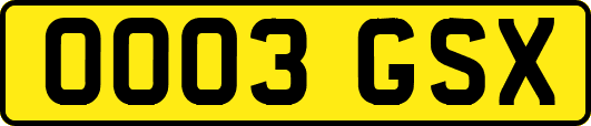 OO03GSX