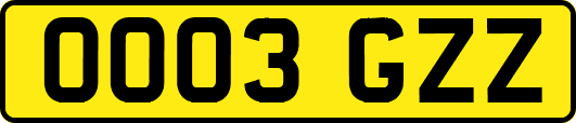 OO03GZZ