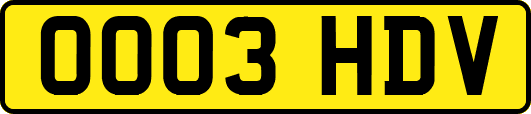 OO03HDV