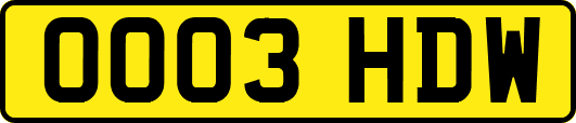 OO03HDW