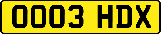 OO03HDX