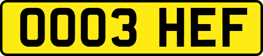 OO03HEF