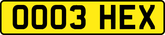 OO03HEX