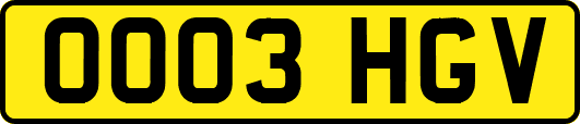 OO03HGV