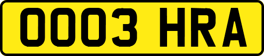 OO03HRA