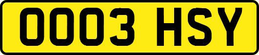 OO03HSY