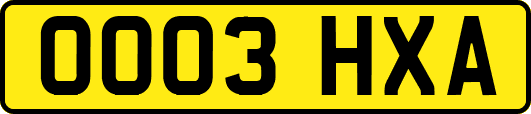 OO03HXA