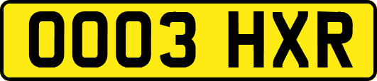 OO03HXR