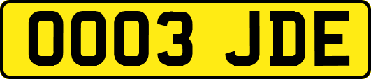 OO03JDE