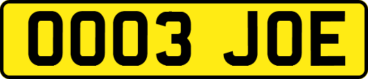 OO03JOE