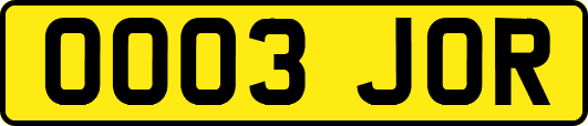 OO03JOR