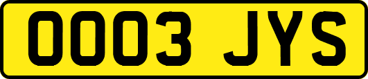 OO03JYS