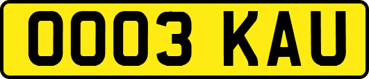 OO03KAU