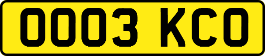 OO03KCO