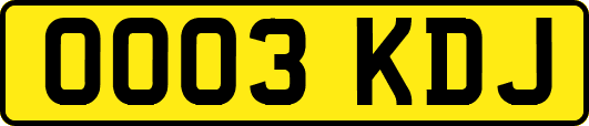 OO03KDJ