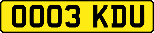 OO03KDU
