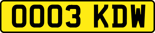 OO03KDW