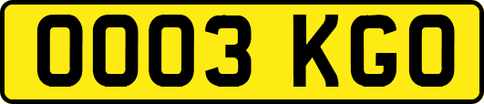 OO03KGO