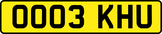 OO03KHU