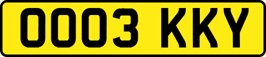 OO03KKY