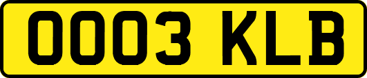 OO03KLB