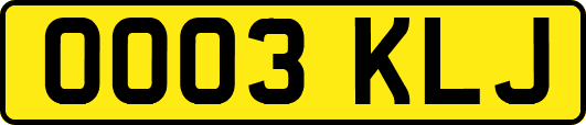 OO03KLJ