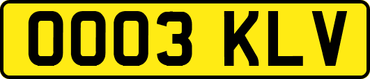 OO03KLV