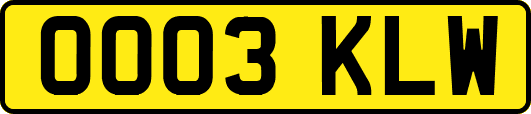 OO03KLW