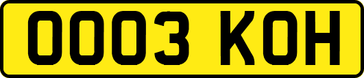 OO03KOH