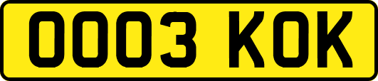 OO03KOK