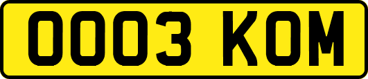 OO03KOM