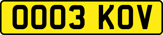 OO03KOV