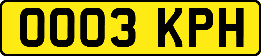 OO03KPH