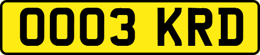 OO03KRD