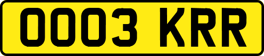 OO03KRR