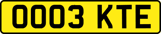 OO03KTE