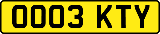 OO03KTY