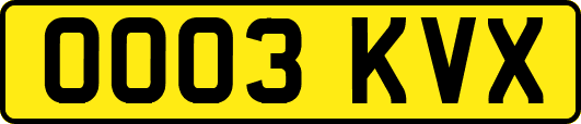 OO03KVX