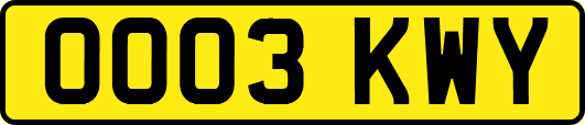 OO03KWY