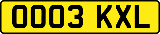 OO03KXL