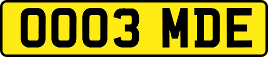 OO03MDE
