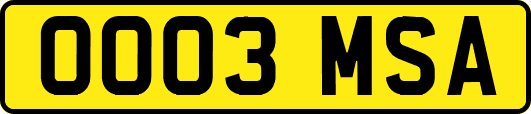 OO03MSA